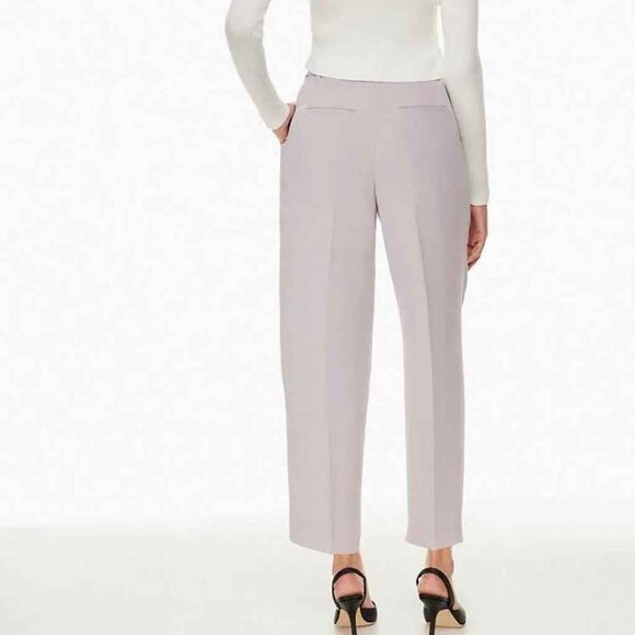 Aritzia Women's Wilfred Carrot Pants in Poetic Pink Trousers Size 2 Minimalist - Picture 2 of 9